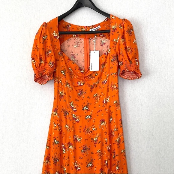 Reformation Lacey Floral Midi Dress - Picture 5 of 12